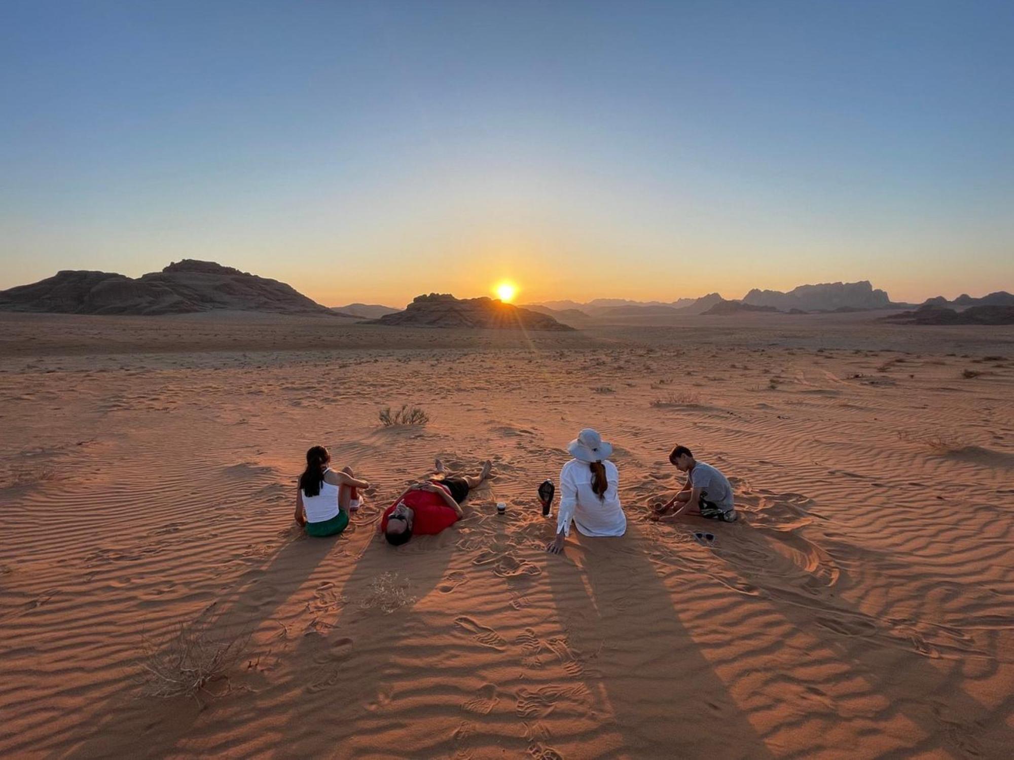 Calm Camp Acomodação com café da manhã Wadi Rum Exterior foto