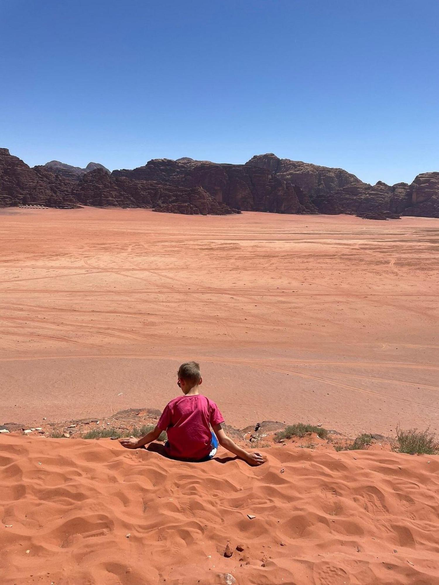 Calm Camp Acomodação com café da manhã Wadi Rum Exterior foto